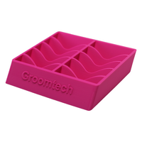 Groomtech Wide Blade Caddy Double Row 10pcs - Magenta