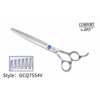 KKO Comfort Line Scissors Thinner with 54 V Teeth 7.5"