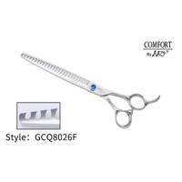 KKO Comfort Line Scissors Chunker with 26 Flat Teeth 8"