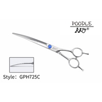 KKO Poodle Scissors Curved 7.25"