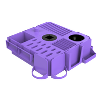 Shernbao Tool Station Pro Groomer's Storage Caddy - Purple