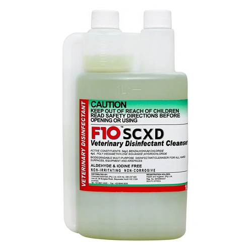 F10 SCXD Veterinary Disinfectant Cleanser Pine 1L