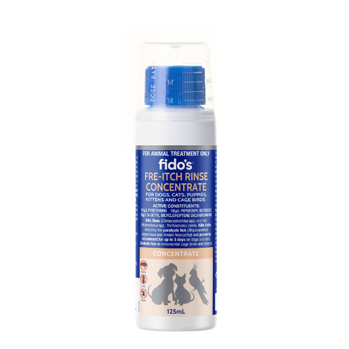 Fido's Rinse Concentrate for Flea & Tick Control 125ml