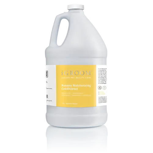 iGroom Banana Conditioner 1 Gallon (3.8L)