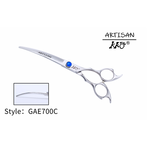 KKO Artisan Scissors Curved 7"