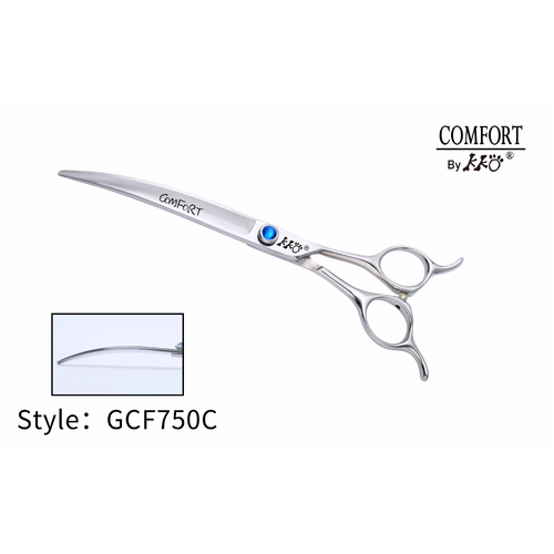 KKO Comfort Line Scissors Curved 7.5"