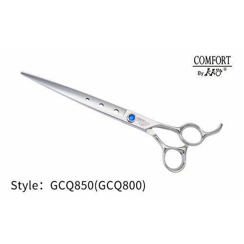 KKO Comfort Line Scissors With Holes Straight 8"