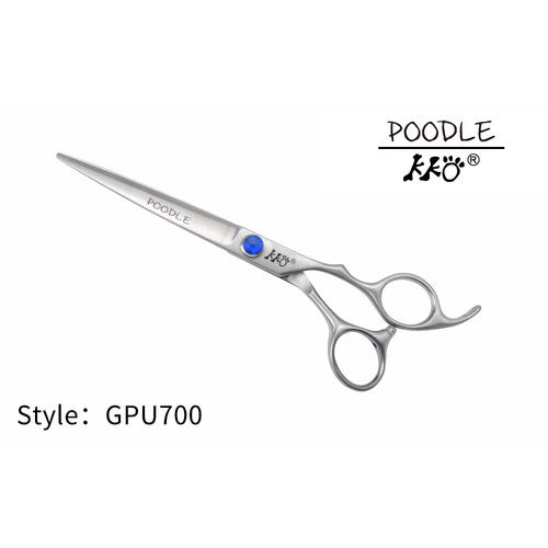 KKO Poodle Scissors Straight 7"