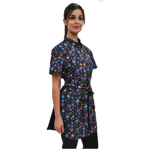 Ladybird Mini Paw Print Scrub Tunic [Size: Small]