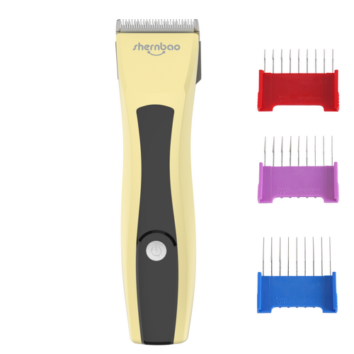 Shernbao Neo Cordless Pet Clipper - Yellow