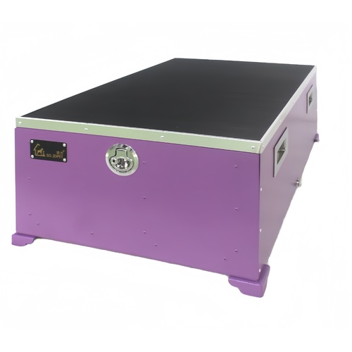 SolidPet Tool Box with Drawer Size 3 - Purple